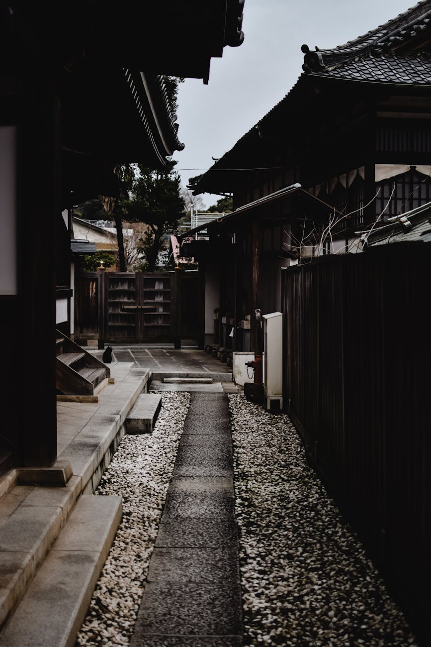 japanese traditional village buildings